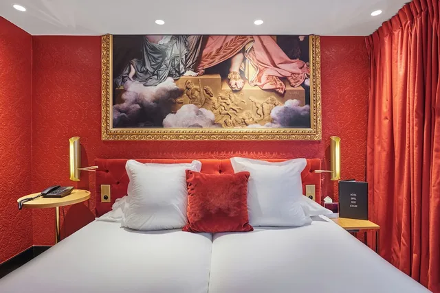 غرفة كلاسيكية بسريرين منفصلين، Hotel Eiffel Petit Louvre 4/5