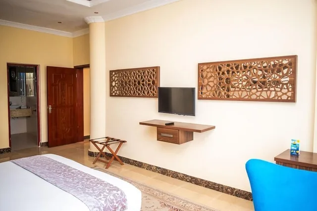 جناح بسرير كينج بإطلالة على المدينة بغرفة نوم واحدة بمطبخ صغير، GOLDEN TULIP ZANZIBAR RESORT 5/8
