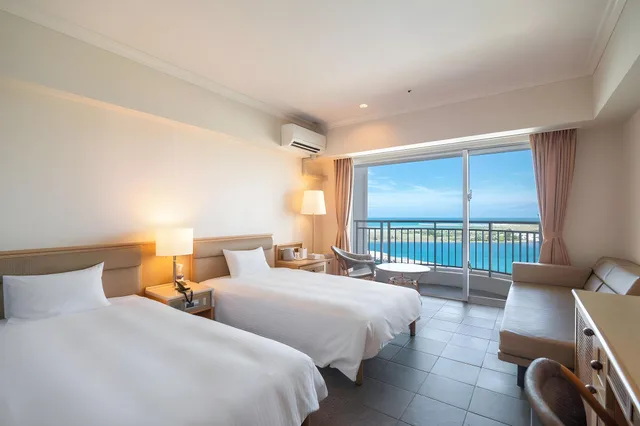 غرفة بسريرين منفصلين، Hotel East China Sea 1/1