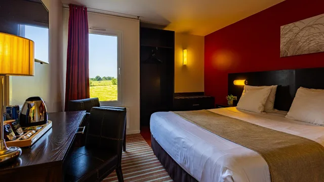 غرفة بسرير مزدوج، HOSTELLERIE D'AUSSOIS 3/10