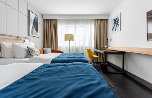 غرفة بريميوم بسرير مزدوج، Crowne Plaza Belgrade 2/5
