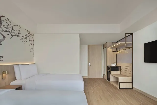 غرفة ديلوكس بسريرين منفصلين، Fairfield by Marriott Bekasi 1/5