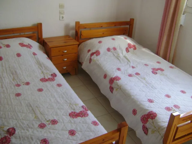 استوديو بسرير مزدوج بإطلالة على البحر، Kavousanos Apartments 1/4