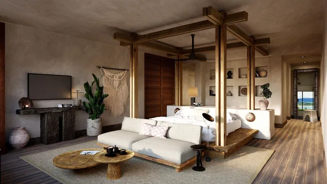 جناح استوديو بسرير كينج بإطلالة على البحر، 1 Hotel Hanalei Bay 3/4