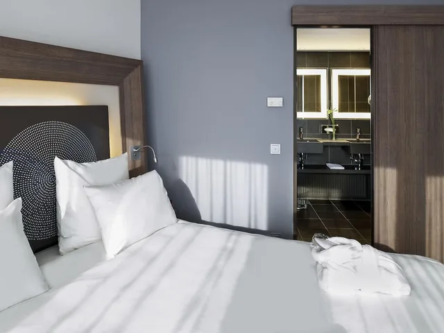 جناح بسرير مزدوج مع أريكة، Novotel Hannover 1/4