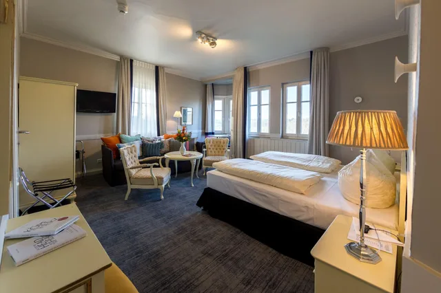 غرفة قياسية بسريرين منفصلين، Hotel Goldener Hirsch 3/7