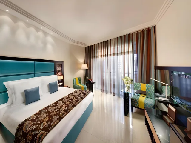 غرفة ديلوكس بإطلالة على البحر، Bahi Ajman Palace Hotel 1/1