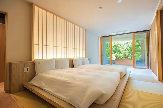 Ambassador, Suite, Twin Beds, 2 Futon Beds, Outdoor Bath، Kinnotake Tonosawa 2/5