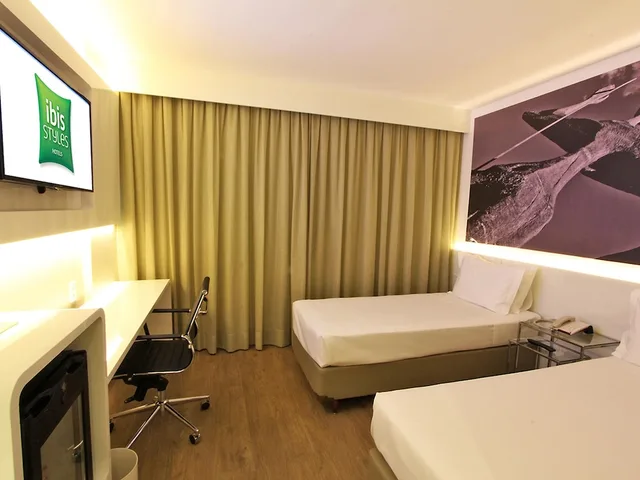 شقة بسريرين منفصلين، Ibis Styles Brasilia Aeroporto Hotel (ex Base Concept Hotel) 1/2