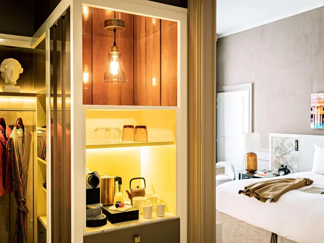 غرفة بريميوم بسرير كوين، Sofitel Le Scribe Paris Opera 6/7