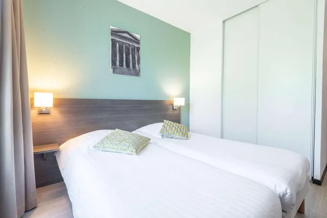 Upgrade, Twin Beds، Comfort Aparthotel Nimes Centre 1/2
