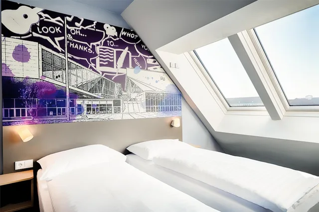 غرفة بسريرين منفصلين، B&B Hotel Wien-Stadthalle 4/10