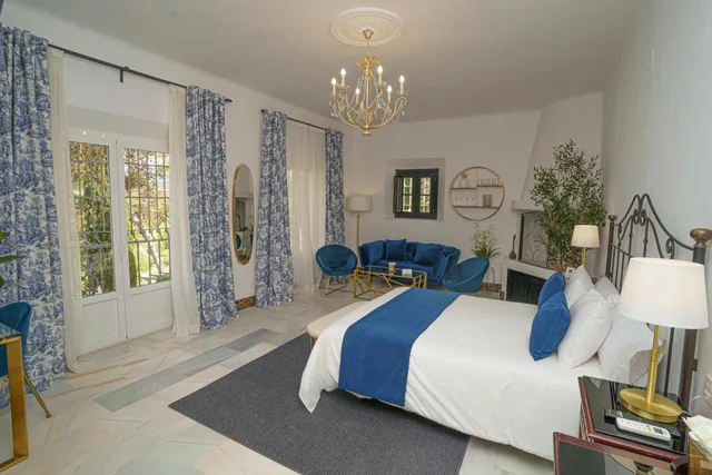 غرفة ديلوكس بسرير مزدوج بشرفة، Hotel Boutique Palacio De La Duquesa 1/10