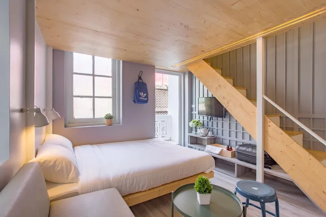 غرفة عائلية بحمام خاص، Nornyaowarat Hostel 1/3