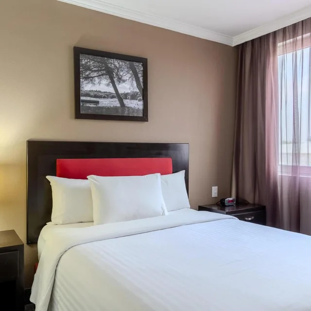 جناح بسريرين كوين بغرفتي نوم، Ramada by Wyndham Ciudad de Mexico Perinorte 1/6