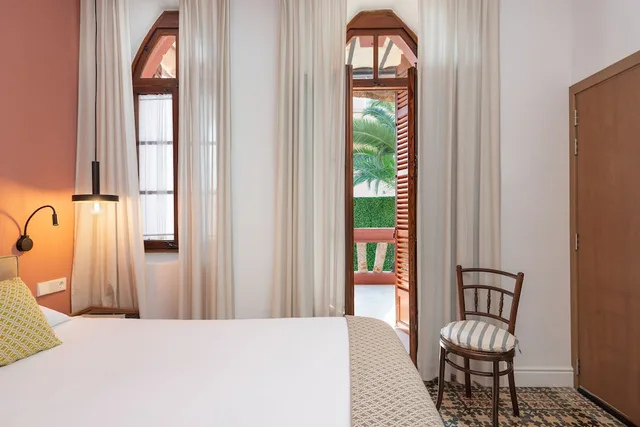 غرفة قياسية بسريرين منفصلين بشرفة، Hotel Can Quetglas 4/8