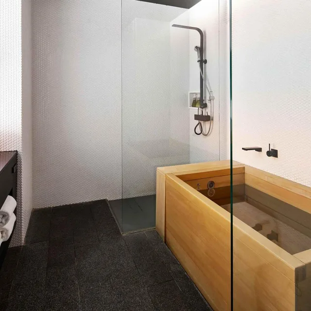 غرفة بسرير مزدوج في الملحق، Hotel Kanra Kyoto 3/8