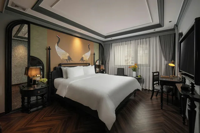 غرفة تنفيذية بسريرين منفصلين بإطلالة على المدينة، The Legend Hanoi Hotel 3/5