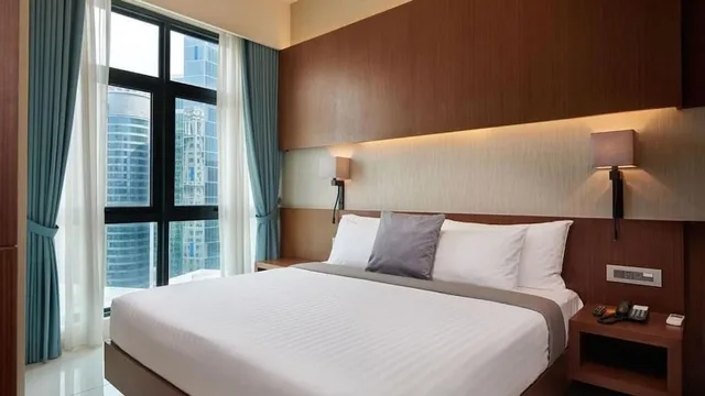 جناح تنفيذي بسرير كينج وسرير كوين، Tribeca Serviced Hotel 1/3