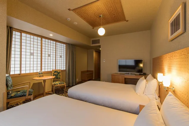 غرفة قياسية بسريرين منفصلين، Jr Kyushu Hotel Blossom Oita 7/10