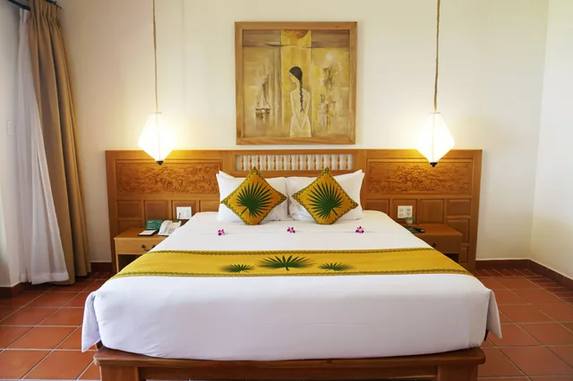 غرفة ديلوكس بسرير كوين بإطلالة على البحر، Palm Garden Beach Resort & Spa 4/6