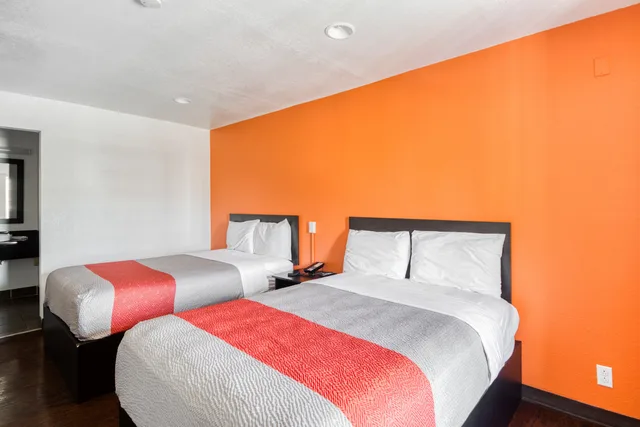 غرفة بسريرين مزدوجين، OYO Hotel Baton Rouge East I-12 Louisiana 3/3