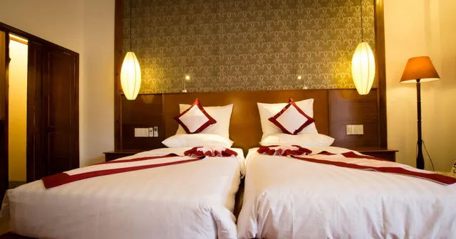 غرفة بسرير مزدوج أو سريرين منفصلين، Phu Quoc Villas 1/3