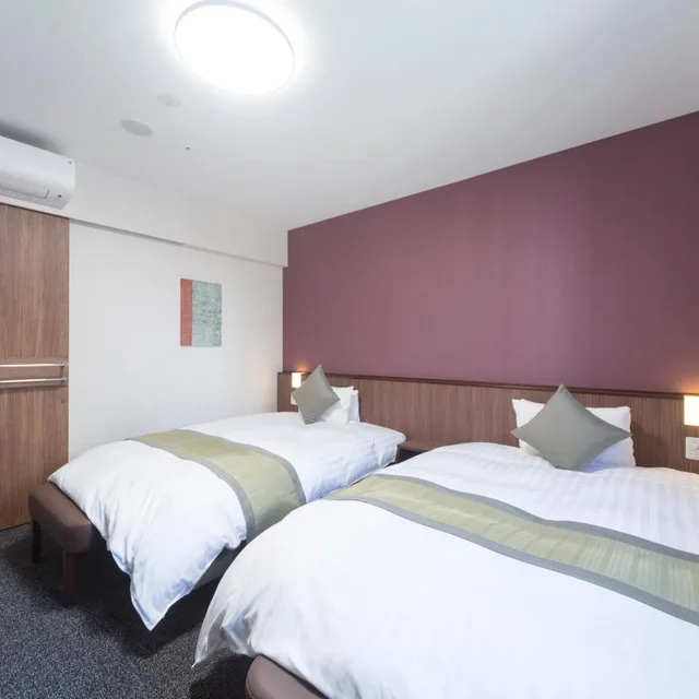 غرفة بسريرين منفصلين، Myojin no Yu Dormy Inn Premium Kanda 1/7