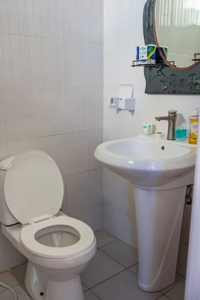 غرفة ثلاثية بثلاثة أسرّة بشرفة، Mocco Beach Villa 1/2