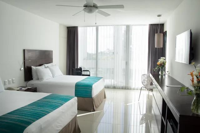 غرفة تنفيذية بسرير مزدوج، Meson de La Luna Hotel Spa 3/8