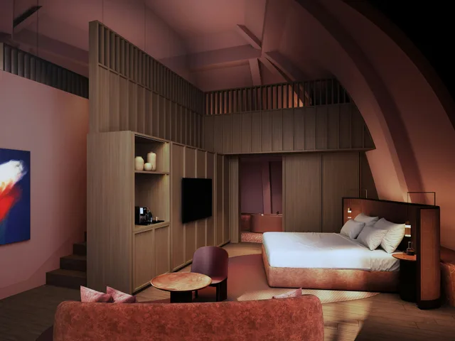 جناح بشرفة، Hotel Palacio Bellas Artes San Sebastian, Curio Collection by Hilton 4/10