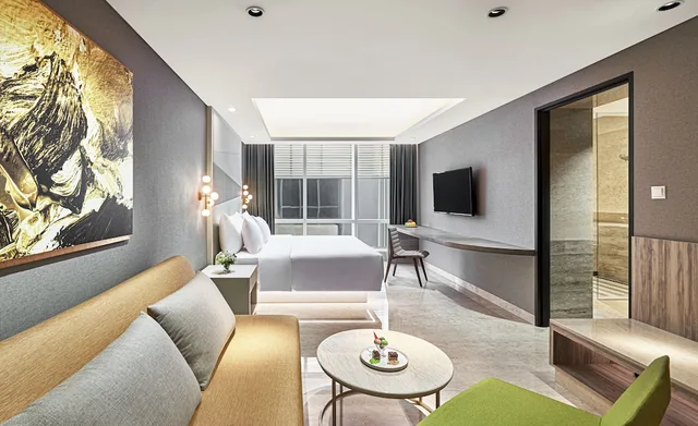 Junior Suite, Queen Bed, Nuanza Hotel and Convention Cikarang 1/2