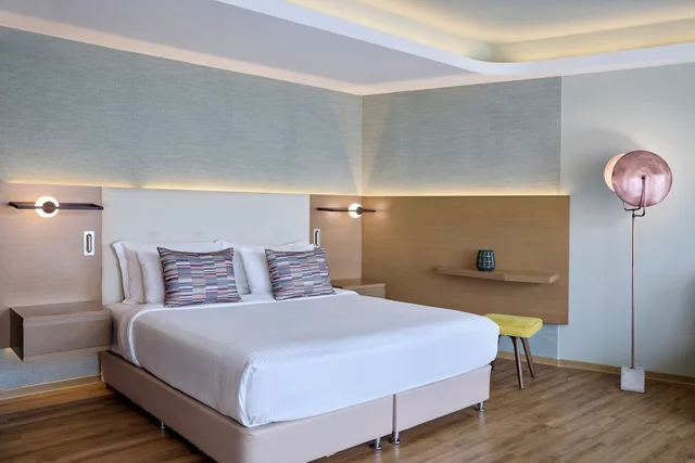 جناح تنفيذي بسرير كينج بإطلالة على المدينة، Zeus Essence Wyndham Athens Residence 3/10