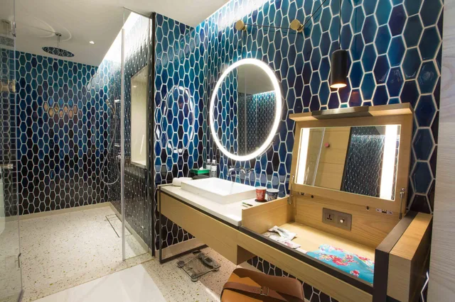 غرفة بسرير كينج، HOTEL INDIGO KAOHSIUNG CENTRAL PARK 3/4