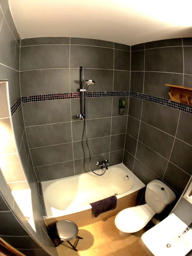 غرفة كلاسيكية بسريرين منفصلين بشرفة، Hotel Le Soly Varnay 7/7