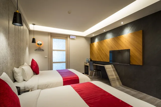 غرفة عائلية رباعية بسريرين مزدوجين، Jinspa Resort Hotel 1/5