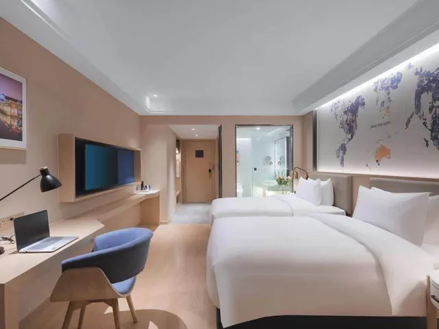 غرفة بسريرين منفصلين، Kyriad Marvelous Hotel (Suzhou Wujiang People's Square) 2/2