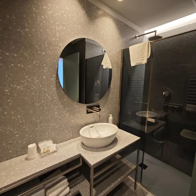 Charming, Double or Twin Bed, Sofa، Campiello Hotel 9/10