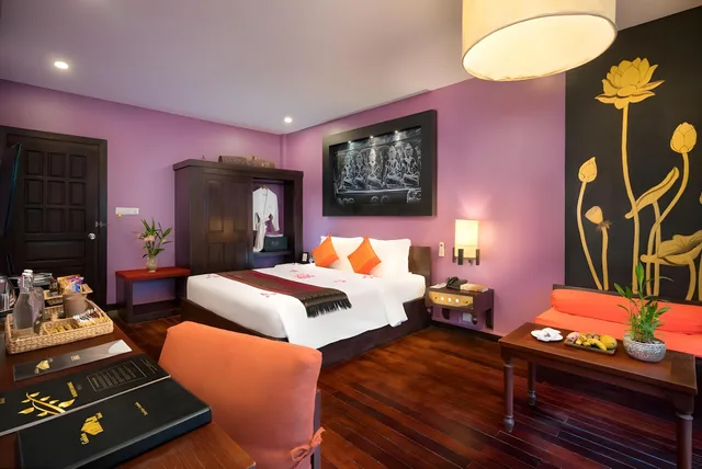 غرفة سوبيريور بسرير مزدوج، Golden Temple Hotel 1/1