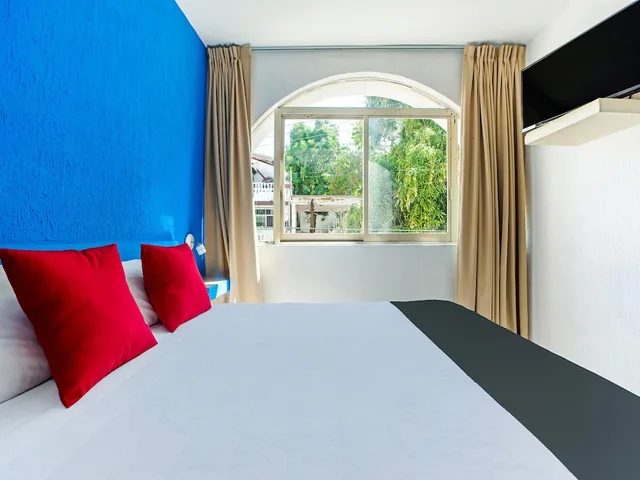 غرفة قياسية بسرير مزدوج، Capital O Hotel El Mejicano Acapulco 3/4