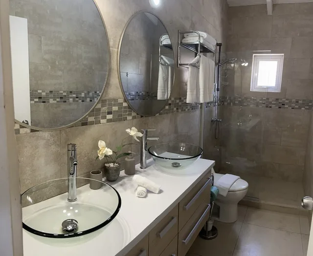 غرفة جونيور بسرير كينج بإطلالة على المسبح، Arubas Bakval Suites 3/3