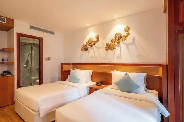 غرفة تنفيذية بسريرين منفصلين، A&Em Art Hotel 1/10