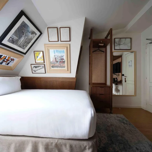 غرفة مفردة، Hotel Pulitzer Paris 1/9