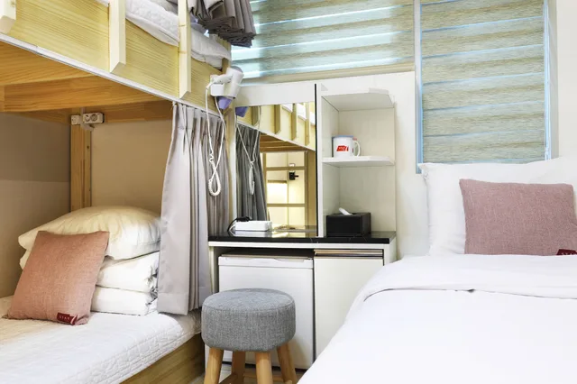 غرفة ثلاثية بسرير بطابقين وسرير فردي، Myeongdong Stay7 6/8