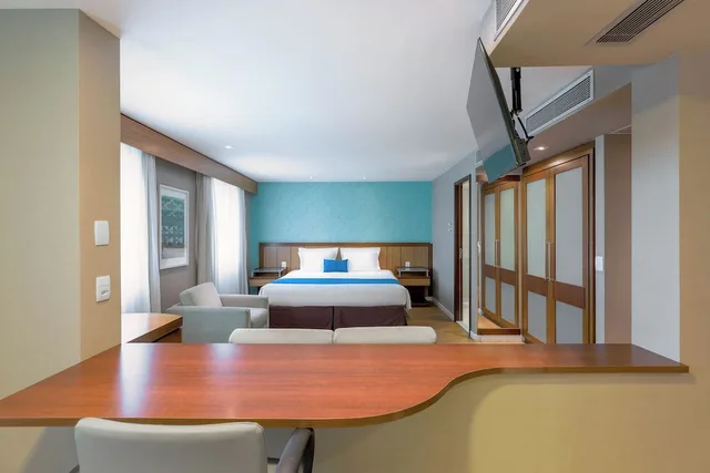 جناح تنفيذي بسرير كينج، Wyndham Sao Paulo Ibirapuera Convention Plaza Hotel 10/10