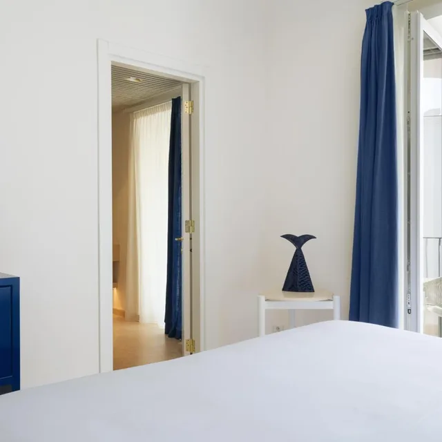 غرفة ديلوكس بإطلالة على الحديقة، La Residenza Capri 7/9