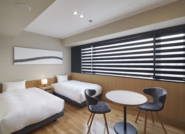 غرفة بسريرين منفصلين، Hatago Inn Fukushima Hirono 1/2
