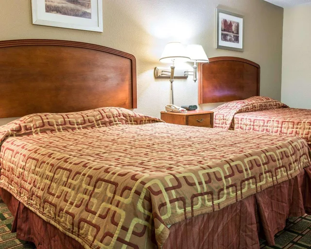 جناح بسريرين مزدوجين، Econo Lodge Kalamazoo MI 2/2