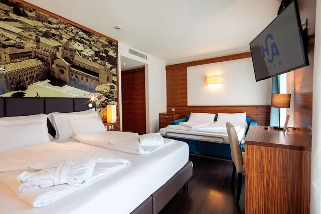 غرفة جونيور بسرير كينج مع أريكة، Best Western Hotel Adige 2/10