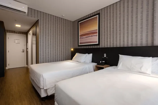 غرفة سوبيريور بسريرين مزدوجين، Hilton Garden Inn Itajai 1/4